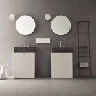 Composition du sol de meubles de salle de bain design moderne - Farart10 Viadurini