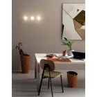 Composition de bureau de design moderne en cuir Made in Italy - Giulio Viadurini