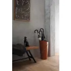 Composition de bureau de design moderne en cuir Made in Italy - Giulio Viadurini