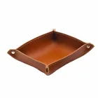 Composition de bureau de design moderne en cuir Made in Italy - Giulio Viadurini