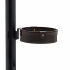 Composition de bureau de design moderne en cuir Made in Italy - Andrea Viadurini