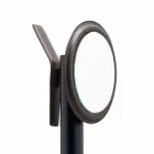 Composition de bureau de design moderne en cuir Made in Italy - Andrea Viadurini