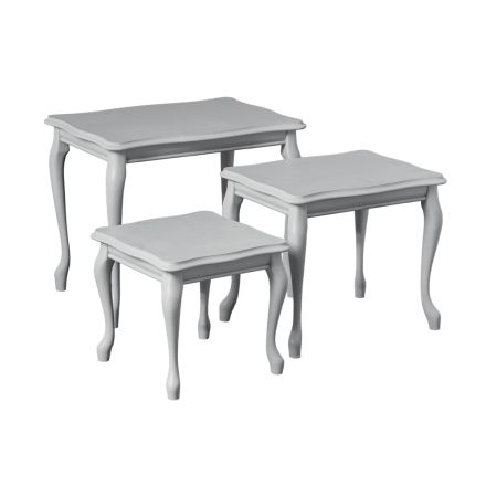 Composition de 3 tables basses de différentes tailles Made in Italy - Mummu Viadurini
