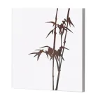 Composition de 4 Panneaux avec Hortensias, Allium et Thypha Made in Italy - Calcul Viadurini