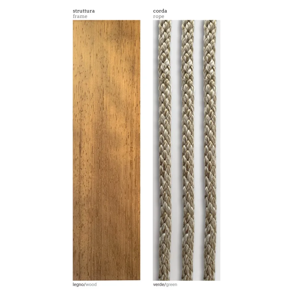 Composition du canapé de jardin Made in Italy - Rubik Viadurini