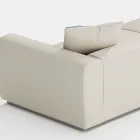 Composition de canapé de jardin en contreplaqué marine Made in Italy - Bahias Viadurini