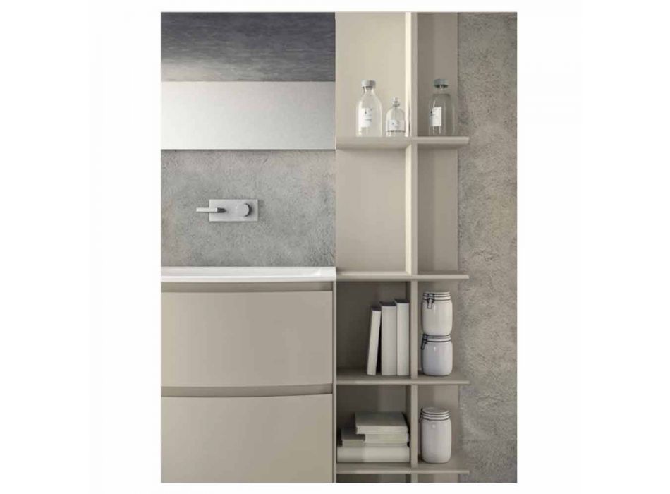Composition de meubles pour la salle de bain de design moderne - Callisi13 Viadurini