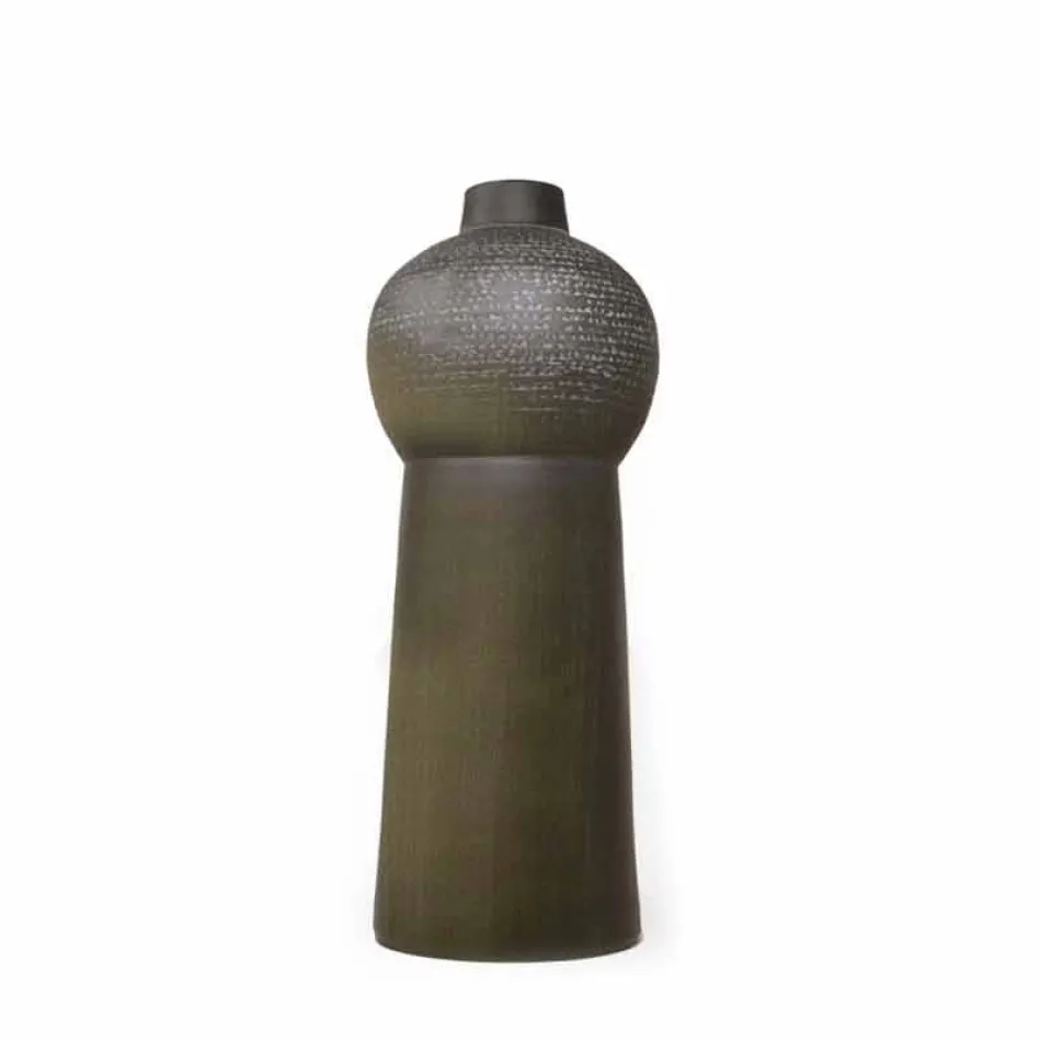 Composition de vases décoratifs en céramique, design moderne - Positano Viadurini