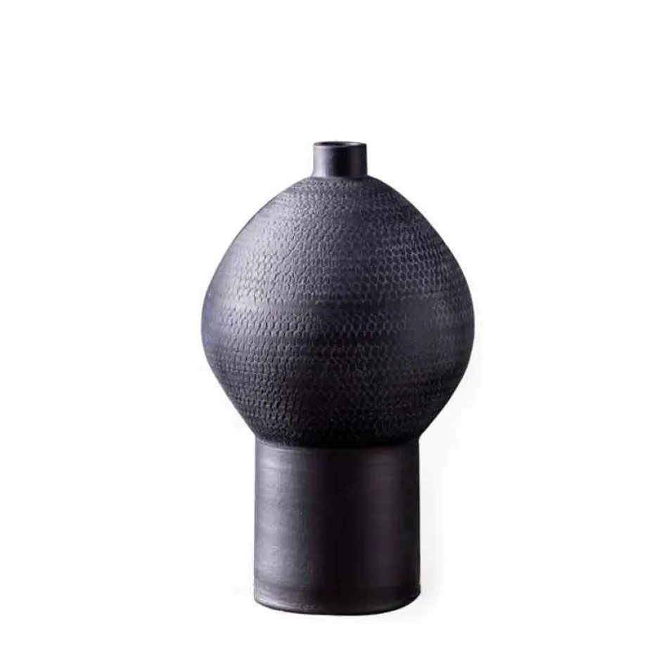 Composition de vases décoratifs en céramique, design moderne - Positano Viadurini