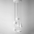 Composition Lampes à Suspension de Design – Lustrini Aldo Bernardi