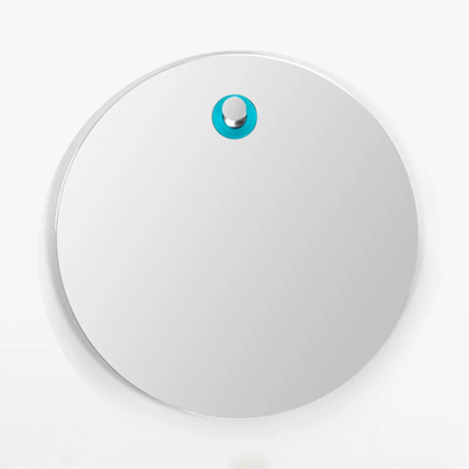 Composition de meuble de salle de bain au sol avec tiroir design bleu - Georges Viadurini