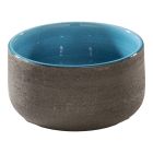 Composition de meubles de salle de bain au sol bleu avec accessoires de design moderne - Patryk Viadurini