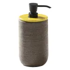 Composition de meuble de salle de bain avec accessoires et vasque en terre cuite - Carolie Viadurini