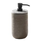 Composition de meuble de salle de bain avec vasque en terre cuite et accessoires - Carolie Viadurini