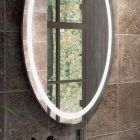 Composition de meubles de salle de bain suspendus en bois design made Italy Gênes Viadurini