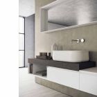 Composition moderne et suspendue de meubles de salle de bain design - Callisi2 Viadurini