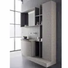 Composition de salle de bain, suspension de design italien moderne - Callisi10 Viadurini