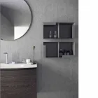 Composition pour la salle de bain suspendue de design moderne Made in Italy - Callisi11 Viadurini