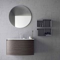 Composition pour la salle de bain suspendue de design moderne Made in Italy - Callisi11