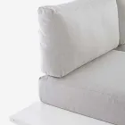 Composition de salon extérieur en aluminium et tissu, Homemotion - Francine Viadurini