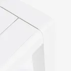 Composition de salon extérieur en aluminium et tissu, Homemotion - Francine Viadurini