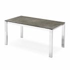 Table Connubia Calligaris Baron table en céramique-verre, L130 / 190 Viadurini
