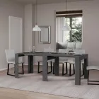 Console extensible jusqu'à 181 cm en essence de mélamine Made in Italy - Castello Viadurini