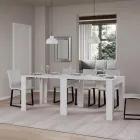 Console extensible jusqu'à 181 cm en essence de mélamine Made in Italy - Castello Viadurini