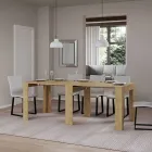 Console extensible jusqu'à 181 cm en essence de mélamine Made in Italy - Castello Viadurini