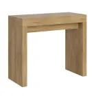 Console extensible jusqu'à 300 cm avec support à 2 pieds fabriquée en Italie - Phantom Viadurini