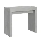 Console extensible jusqu'à 300 cm avec support à 2 pieds fabriquée en Italie - Phantom Viadurini