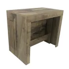 Console extensible à 300 cm de l'entrée ou du salon en bois - Katharina Viadurini