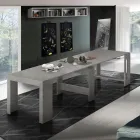 Console extensible à 300 cm de l'entrée ou du salon en bois - Katharina Viadurini