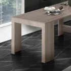 Console extensible à 300 cm de l'entrée ou du salon en bois - Katharina Viadurini