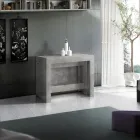 Console extensible à 300 cm de l'entrée ou du salon en bois - Katharina Viadurini