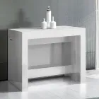 Console extensible à 300 cm de l'entrée ou du salon en bois - Katharina Viadurini