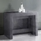 Console extensible à 300 cm de l'entrée ou du salon en bois - Katharina Viadurini