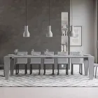 Console extensible jusqu'à 300 cm en bois Made in Italy - Trône Viadurini