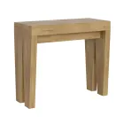 Console extensible jusqu'à 300 cm en bois Made in Italy - Trône Viadurini