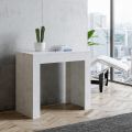 Console extensible jusqu'à 302 cm Finition blanc ou anthracite Made in Italy - Vampiro