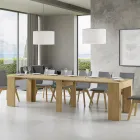 Console extensible jusqu'à 307 cm en microparticules de bois Made in Italy - Corona Viadurini