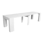 Console extensible jusqu'à 307 cm en microparticules de bois Made in Italy - Corona Viadurini