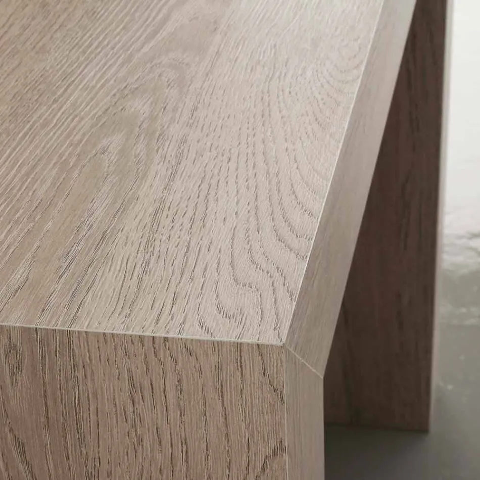 Console extensible jusqu'à 295 cm en mélaminé pliable Uri Viadurini