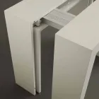 Console extensible jusqu'à 295 cm en mélaminé pliable Uri Viadurini