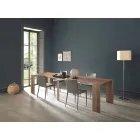 Console extensible jusqu'à 295 cm en bois design Made in Italy - Temocle Viadurini