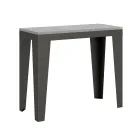 Console Extensible jusqu'à 300 cm en Microparticules de Bois Made in Italy – Flamber Viadurini