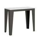 Console Extensible jusqu'à 300 cm en Microparticules de Bois Made in Italy – Flamber Viadurini