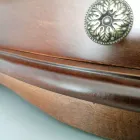 Console suspendue en bois Bassano fabriquée en Italie - Tinia Viadurini