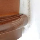 Console suspendue en bois Bassano fabriquée en Italie - Tinia Viadurini