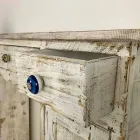 Consolle artisanale en bois de sapin massif Fabriqué en Italie - Carminia Viadurini